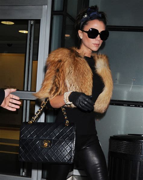 victoria beckham vintage chanel bag|Vintage Victoria Beckham Handbags and Purses .